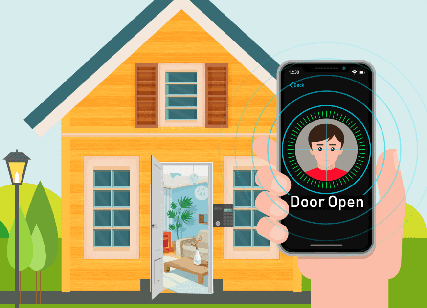 Smart door Application